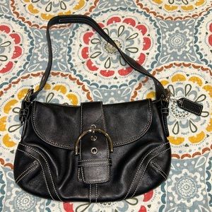 Coach brand new mini shoulder bag black vintage